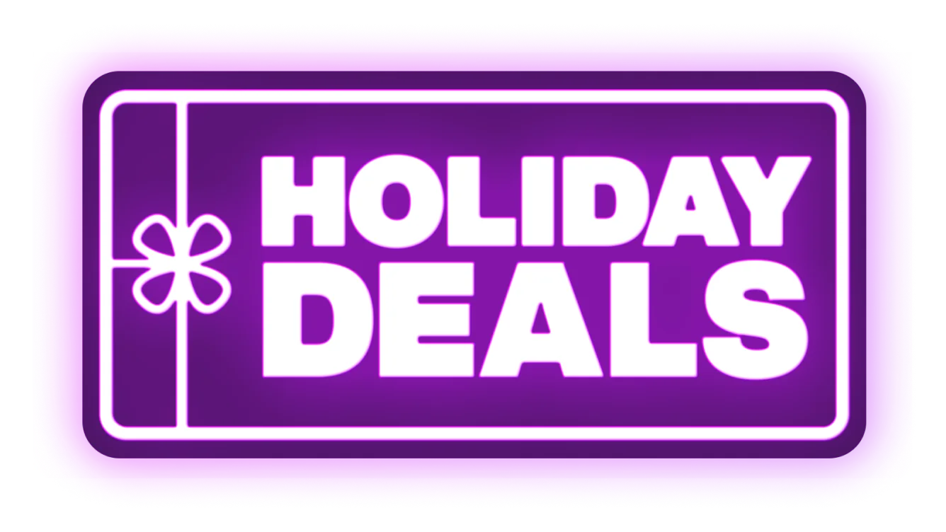 A roundel reads "Holiday Deals".
