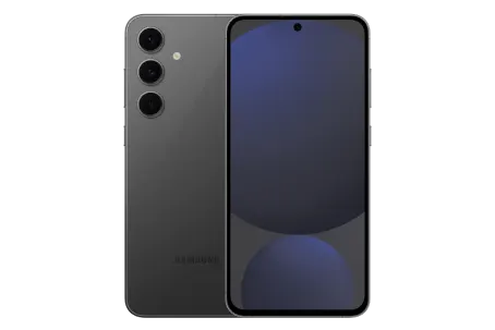 Front and back views of the Samsung Galaxy S24 FE, Galaxy AI for business is here.