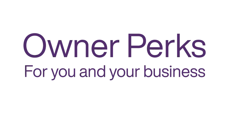 Owner Perks for you and your business